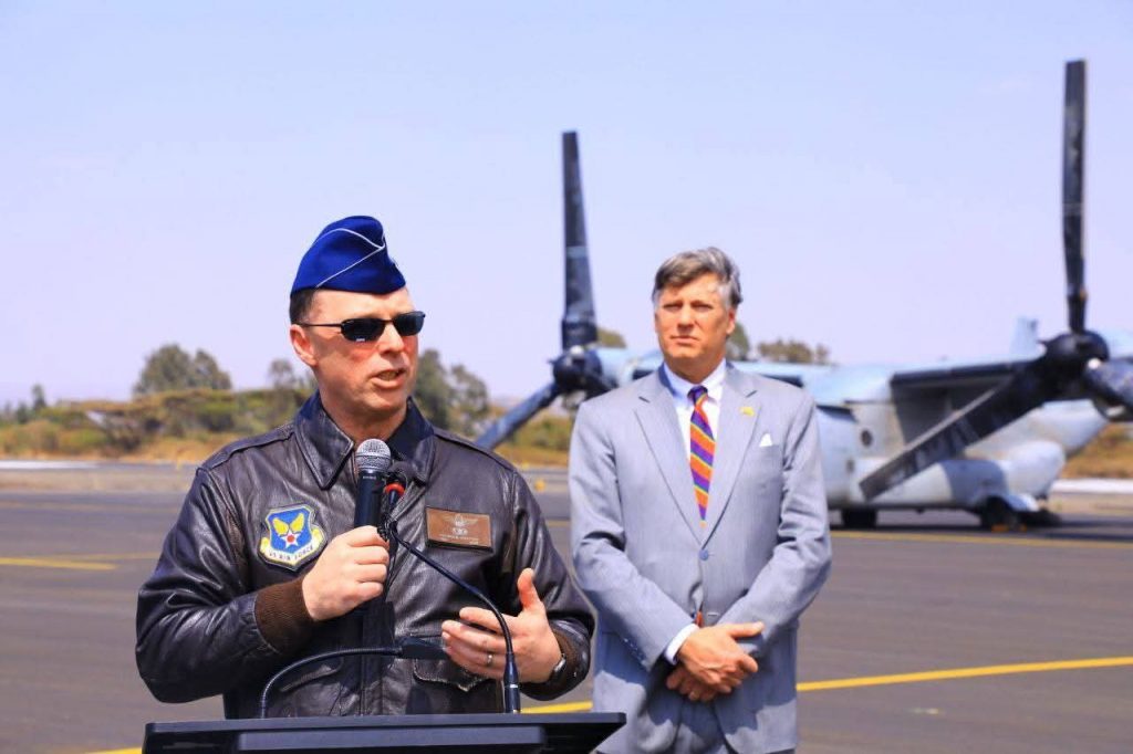 የአሜሪካ ምክትል ውጭ ጉዳይ ሚኒስትር ክርስቶፎር ላንዳው አዲስ አበባ ገቡ